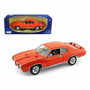 送料無料 ホビー 模型車 モデルカー 1969ポンティアックgtoオレンジ118ダイカストmotormaxモデルカー1969 Pontiac Gto Judge Orange 118 Diecast Model Car By Motormax Voli Me