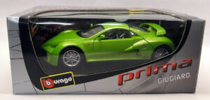 【送料無料】ホビー 模型車 モデルカー ブラーゴ118ダイカスト 33130ジウジアーロprimaグリーンモデルカーburago 118 scale diecast 33130 giugiaro design prima green model car
