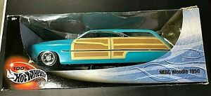 【送料無料】ホビー 模型車 モデルカー ホットホイールスケールモデルカーフォード100 hot wheels 118 scale model car 27806 1950 ford merc woodie 747
