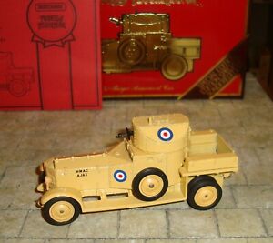 【送料無料】ホビー 模型車 モデルカー マッチモデルロールスロイスmatchbox models of yesteryear 1920 rollsroyce armoured car 148 boxed