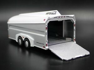 【送料無料】ホビー 模型車 モデルカー aerovault mkii enclosed car hauler trailer opening door164 scale diecast modelaerovault mkii enclosed car hauler trailer o