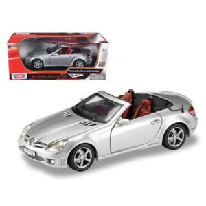 【送料無料】ホビー 模型車 モデルカー 1182005メルセデスslk 55 amgシルバーダイカストモデルカー2005 mercedes slk 55 amg silver with retractable roof 118 diecast model car