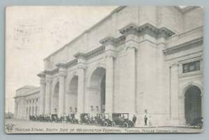 【送料無料】ホビー 模型車 モデルカー タクシースタンド?ユニオンワシントンアンティークモデルtaxi cab stand~union station~washington dc antique model t car~train railroad