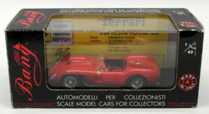 【送料無料】ホビー 模型車 モデルカー スケールモデルカーフェラーリbong 143 scale model car 7107ferrari 250 tr prova 1958red