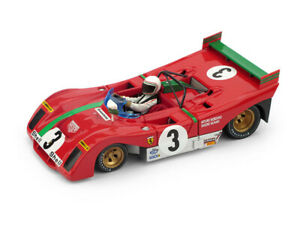 【送料無料】ホビー 模型車 モデルカー モデルカー143 brummフェラーリ312pb n3プレートフロリオwsmmodel car scale 143 brumm ferrari 312 pb n3 winner license plate florio wsm