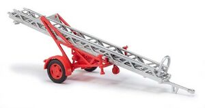 【送料無料】ホビー 模型車 モデルカー ブッシュトレーラーアルカーモデルbusch h0, 59939 trailer ladder al 12, fire brigade, car model 187