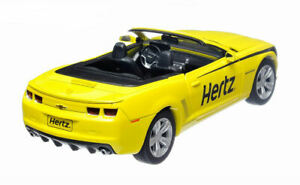 【送料無料】ホビー 模型車 モデルカー モデルカー124シボレーカマロsコンバーティブルヘルツmodel car scale 124 greenlight chevrolet camaro ss convertible hertz