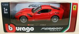 【送料無料】ホビー 模型車 モデルカー スケールモデルカーフェラーリburago 124 scale metal model car 1826021 ferrari f12tdfred