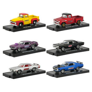 【送料無料】ホビー 模型車 モデルカー 6セットドライバーブリスターパック16458リリースm2マックダイカストモデルカー