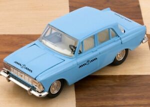 【送料無料】ホビー 模型車 モデルカー タクシーモデルソmoskvitch 412 moskvich taxi t blue color car model 143 made in ussr