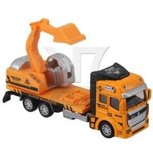 【送料無料】ホビー 模型車 モデルカー プラスチックショベルショベルモデル148 plastic toy car excavator model yellow for kids birthday excavator gifs