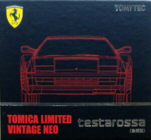 【送料無料】ホビー 模型車 モデルカー ネェラーリレッドモデルカーtomytec 164 tlvneo ferrari testarossa red model car 4543736301370 *free ship