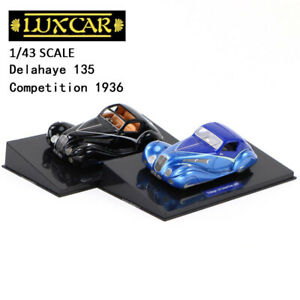 【送料無料】ホビー 模型車 モデルカー コンペティションモデルコレクションluxcar 143 delahaye 135 competition 1936 resin car model rare collectiongift