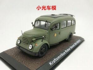 【送料無料】ホビー 模型車 モデルカー アトラスドイツバスカーモデルatlas 143 german military bus car model