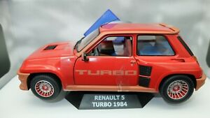 【送料無料】ホビー 模型車 モデルカー モデルカースケールルノーターボダイカストミニアチュアmodel car scale 118 solido renault r5 turbo modellcar diecast miniatures