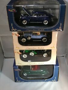 【送料無料】ホビー 模型車 モデルカー リンカーンゼファースケールモデルカー132 scale model car lot of 4 1939 lincoln zephyr, 1934 dusenberg j*