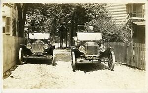 【送料無料】ホビー 模型車 モデルカー モデルフォードヴィンテージカーra617 early rp postcard two model t ford vintage cars