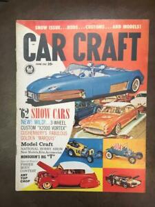 送料無料 ホビー 模型車 モデルカー カークラフトショーモデルビンテージ1962 Car Craft Magazine June Show Cars National Model Show Vintage Linumconsult Co Uk