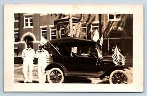 【送料無料】ホビー 模型車 モデルカー パレードフォードモデルキャンペーンカンザスヴィンテージvintage 4th of july parade ford model t car political campaign kansas rppc a9