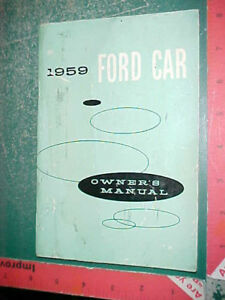 【送料無料】ホビー 模型車 モデルカー フォード＃グローブボックススカイサンライナー1959 ford all modelcar original owner039;s glovebox manualgood only sky amp; sun liner