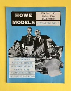 【送料無料】ホビー 模型車 モデルカー ハウモデルカタログhowe models catalog 1960 ships cars cannons amp; more