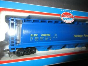 【送料無料】ホビー 模型車 モデルカー モデルパワーホスケールアルバータベイカバーホッパー#model power ho scale alberta wheat 4 bay covered hopper car 9510