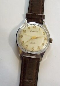 【貨物輸送無料】ウオッチ ザンデルジュエルヴィンテージzan dell 17 jewels automatic vintage watch