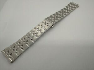 【貨物輸送無料】ウオッチ ブラシステンレススチールエンジニアブレスレットストラップバタフライ