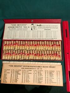 【送料無料】腕時計　セットコルクバイアルold boxed set, watch hands assortment 6c by bestfit, 48 corked vials, vg