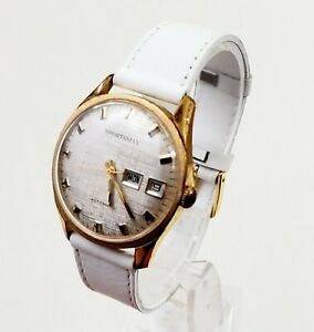 【送料無料】腕時計　レアユニークメンズヴィンテージウォッチスポーツマンrare,unique mens automatic vintage watch sportsman｜hokushin