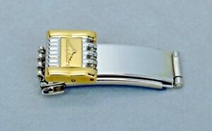 【送料無料】腕時計　ロンジンゴールドスチールウォッチブレスレットフォールディングクラスプ genuine longines gold amp; steel watch bracelet 34mm folding clasp 15037626