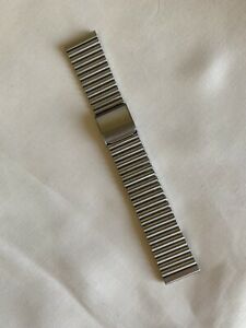 【送料無料】腕時計　ヴィンテージブレスレットストラップステンレスvintage watch braceletstrap stainless steel nos 18mm