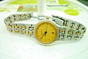 【送料無料】腕時計　レディースエテルナスイスクォーツladies 26mm eterna swiss quartz eta 7j ss 7 wrist watch