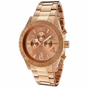 【送料無料】腕時計　インビクタメンズローズゴールドトーンステンレスクロノウォッチinvicta 1271 mens rose gold tone ip stainless steel chrono watch