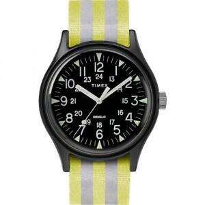 腕時計 オロロギオウオモアルミニウムアルミニオテストグリジョジャロorologio uomo timex mk1 aluminium tw2r81000 alluminio tessuto grigio giallo