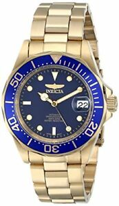 【送料無料】腕時計　インビクタメンズプロダイバーゴールドメッキステンレススチールinvicta mens pro diver automatic 200m gold plated stainless steel watch 8930