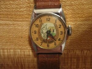 【送料無料】腕時計　ヴィンテージデールエヴァンスバターミルクvintage 1950s dale evans amp; buttermilk wristwatch｜hokushin