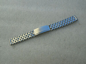 【送料無料】腕時計　ヴィンテージモンタルブレスレットvintage montal 14mm wristwatch bracelet