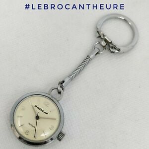 【送料無料】腕時計　ダンロップポルトクレモントルヴィンテージアンシアンキャリバーメカニクdunlop porte cle montre vintage ancien calibre mecanique crc 860 circa 1980