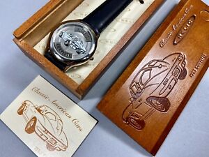 【送料無料】腕時計　シボレーコルベットメンズステンレスクォーツバッテリーrelic chevrolet corvette 1963 mens stainless quartz battery wrist watch