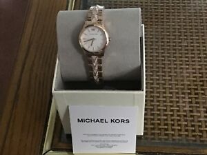 即納最大半額 腕時計 マイケルコースマーサーゴールドトーンステンレススチールウォッチmichael Kors Womens Runway Mercer Threehand Goldtone Stainless Steel Watch Hokushin 人気が高い Tqt Wemkteyou Com Ar