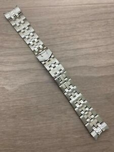 【送料無料】腕時計　チューダーグラマーステンレススチールシルバーカラーブレスレットtudor glamour 2021mm replacement stainless steel silver colour bracelet｜hokushin