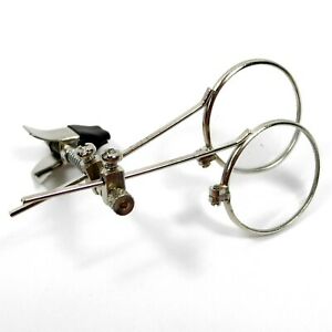 【送料無料】腕時計　クリップメガネ33x amp; 33x clip on magnifier for glasses eyeglass magnifying eye glass he1212