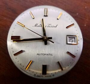 【送料無料】腕時計　ヴィンテージメンズルックスmatheytissot vintage mens automatic wristwatch movement looks amp; runs perfectly