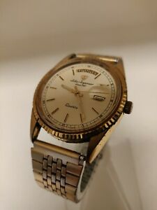 【送料無料】腕時計 ジュールユルゲンセンウォッチクォーツjules jurgensen day date president watch quartz 5899|hokushin
