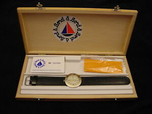 【送料無料】腕時計　ボードアボードソリッドブロンズフレンチメイドウォッチレザーbord a bord solid bronze french made watch, genuine leather b19｜hokushin