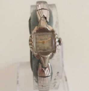 【送料無料】腕時計　オロロギウォッチブローバヴィンテージレディorologio watch bulova vintage lady women l8 1958｜hokushin