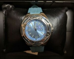 【送料無料】腕時計 ストームステンレススチールシリコーンダイビングウォッチimmersion storm 200m waterproof stainless steel silicone dive watch|hokushin