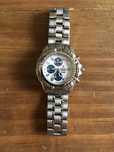 【送料無料】腕時計　フェスティナメンズクロノグラフウォッチfestina mens chronograph watch in very good condition｜hokushin