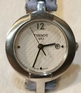 【送料無料】腕時計　ティソピンキーサファイアクリスタルtissot pinky date sapphire crystal wrist watch｜hokushin